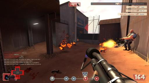Team Fortress 2 - 11 убийств с одного взрыва.