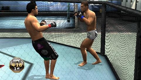 Скриншоты из UFC 2010 Undisputed (PSP Версия)