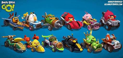 Angry Birds - Angry Birds Go! Сейчас